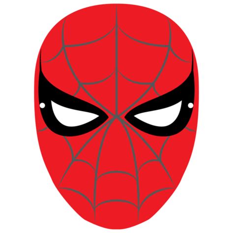 Download 580+ Spider-Man Mask Paper Silhouette